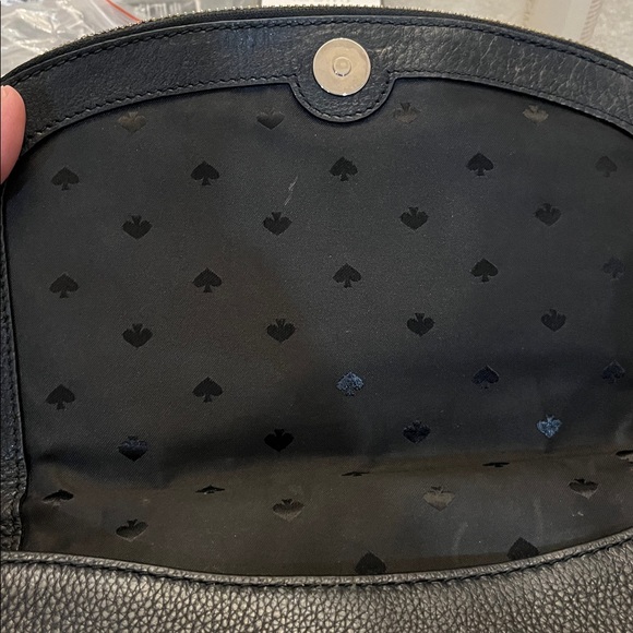 Kate Spade Black Leather Shoulder Bag with clutch. Kate Spade Cobble Hill Penny - Picture 4 of 8